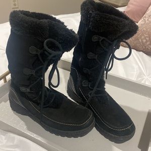 Bear trap size 9 leather boots